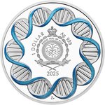 Pièce de monnaie en Argent 1 Dollar g 31.1 (1 oz) Millésime 2025 Human Body KIDNEYS