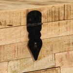 vidaXL Table basse Bois de manguier massif 80x40x35 cm