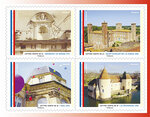 Carnet - Mairies de France - 12 timbres autocollants