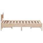 vidaXL Cadre de lit sans matelas 200x200 cm bois massif de pin
