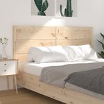 vidaXL Tête de lit 141x4x100 cm Bois massif de pin