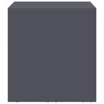 vidaXL Armoire murale pour garage Anthracite 60 x 33 x 35 cm