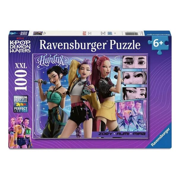 Puzzle 100 pieces XXL KPop Demon Hunters - happy fan