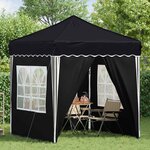 vidaXL Tente de fête pop-up 195 x 195 x 245 cm Anthracite Tissu Oxford