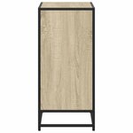vidaXL Bibliothèque chêne sonoma 60x35x76 cm bois d'ingénierie
