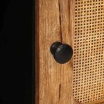 vidaXL Table basse Chêne artisanal 100 x 54 x 40 cm