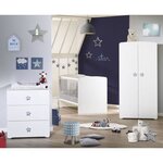 Lit bébé évolutif 140 x 70 - Little Big Bed - Blanc