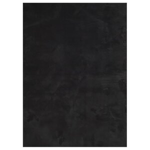 vidaXL Tapis HUARTE à poils courts doux et lavable noir 160x230 cm
