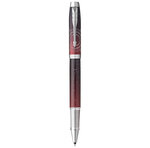 PARKER IM Premium Portal  Stylo roller  Dégradé de rouge  recharge noire pointe fine  Coffret cadeau