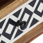 vidaXL Meuble TV 120x30x40 cm Bois de Sesham solide