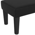 vidaXL Banc Noir 70x30x30 cm Similicuir