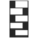 vidaXL Ensemble meuble TV Noir 80 x 24 x 156 cm Bois d'ingénierie