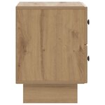 vidaXL Cabinet de chevet 2 Pièces Chêne artisanal 43 x 34 5 x 47 5 cm