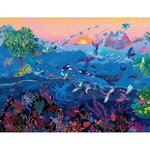 Nathan - puzzle 2000 pieces - merveilles de l'océan / peggy nille