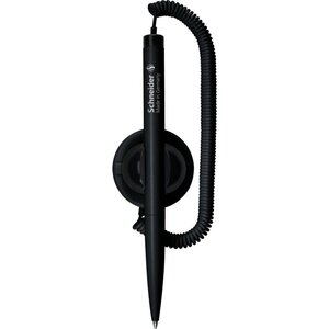 Stylo à bille Klick-Fix-Pen Blister noir (avec chainette) SCHNEIDER
