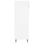 vidaXL Armoire à chaussures Blanc 40x36x105 cm Bois d'ingénierie