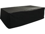 Housse de protection pour salon de jardin - 235 x 114 x 77 cm - Noir