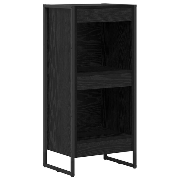 vidaXL Bibliothèque Chêne noir 80 x 30 x 155 cm Bois d'ingénierie