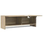 vidaXL Garde-robe chêne sonoma 100x32 5x35 cm bois d'ingénierie