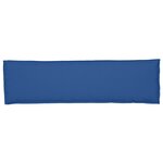 vidaXL Coussin pour banc de palette Bleu royal 140 x 40 x 8 cm