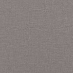vidaXL Cadre de lit sans matelas taupe 200x200 cm tissu