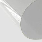 vidaXL Protecteur de table transparent 180x90 cm 2 mm PVC