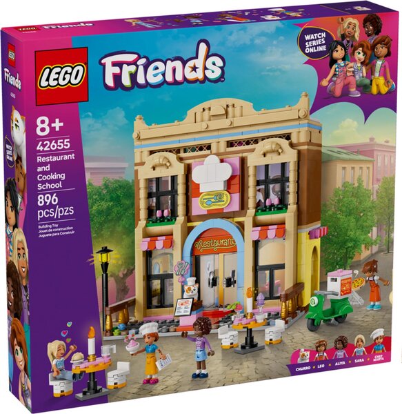 LEGO Friends - Restaurant et École de Cuisine - 42655 : Un Univers Gourmand à Explorer