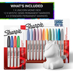 Marqueur permanent FINE  boîte cadeau de 16 SHARPIE
