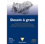 Bloc dessin grain fin A4 20F 224g CLAIREFONTAINE