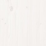 vidaXL Cadre de lit sans matelas blanc 90x190 cm