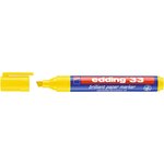 Marqueur papier encre brillante 33 jaune 1-5 mm EDDING