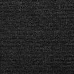 vidaXL Tapis d'escalier auto-adhésifs 10 Pièces noir 65x22 5x3 5 cm