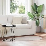 vidaXL Tapis de surface HUARTE Couleur sable 80 x 150 cm Polyester