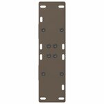vidaXL Pieds de table à manger en forme de A  2 pièces  60 x (72-73) cm  acier