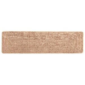vidaXL Coureur de Tapis MARSA Jaune 80 x 350 cm Polyester et PVC