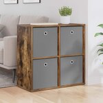 vidaXL Buffet Chêne fumé 68 5 x 32 x 67 cm