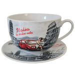Set bol et sous-tasse italia