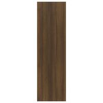 vidaXL Bibliothèque/Séparateur de pièce Chêne marron Bois d'ingénierie