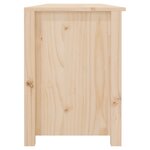 vidaXL Banc à chaussures 160x36 5x50 cm Bois de pin massif