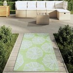 vidaXL Tapis d'extérieur ARAKIL vert 80x150 cm PP