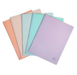 Protège-documents En Polypropylène Semi-rigide Aquarel Pp 80 Vues - A4 - Couleurs Assorties - X 12 - Exacompta