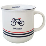 Tasse en porcelaine baroudeur - vélo