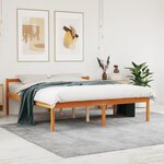 vidaXL Lit pour personne âgée sans matelas 150x200 cm bois pin massif