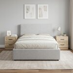 vidaXL Cabinet de chevet 2 Pièces Chêne Sonoma 43 x 34 5 x 44 5 cm