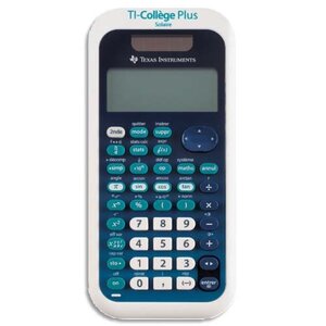 Calculatrice scientifique TI-COLLEGE PLUS TEXAS INSTRUMENTS