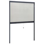 vidaXL Moustiquaire à rouleau pour fenêtres Anthracite 120x170 cm