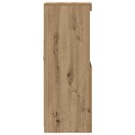 vidaXL Buffet chêne artisanal 41 x 37 x 100 cm Bois d'ingénierie