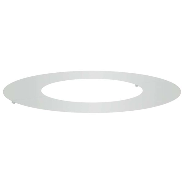 vidaXL Anneau d'arbre plat Ø40/70 cm en acier galvanisé