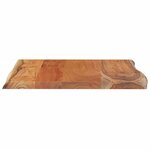 vidaXL Dessus de table 60x60x2 5 cm carré bois massif acacia