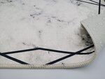 Tapis de salon croisé 80 x 150 cm - Noir
